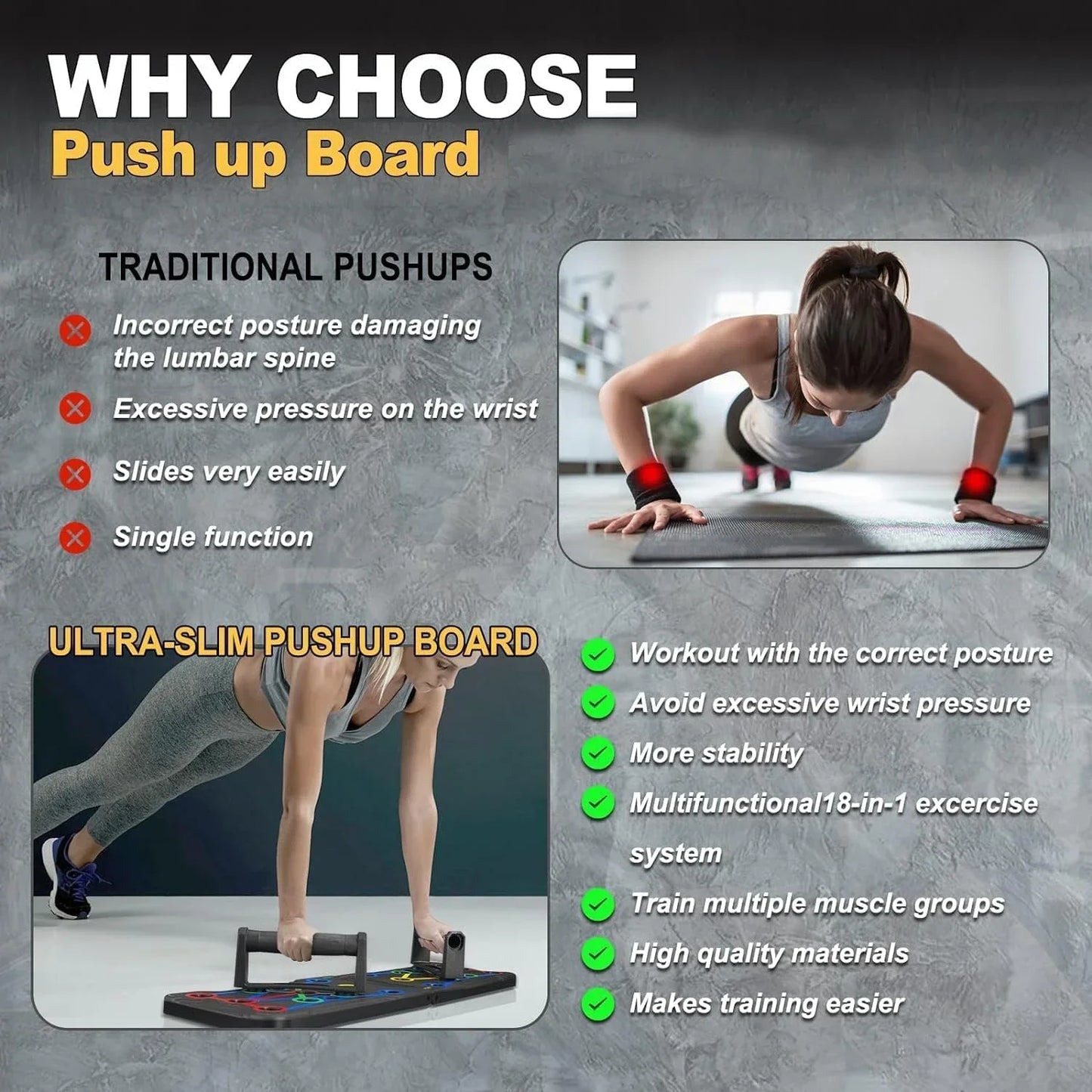 Push Up Pro Workout Board