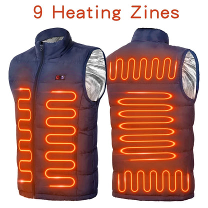 Heated Vest Met USB Verwarming